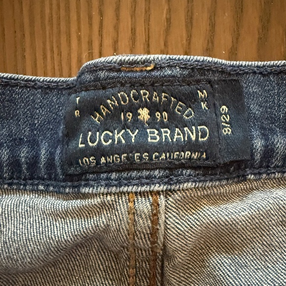 Lucky Brand | "The Roll Up" Denim Shorts | (8) - Picture 3 of 3